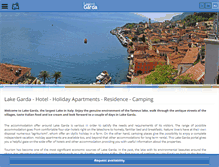 Tablet Screenshot of lago-di-garda.org